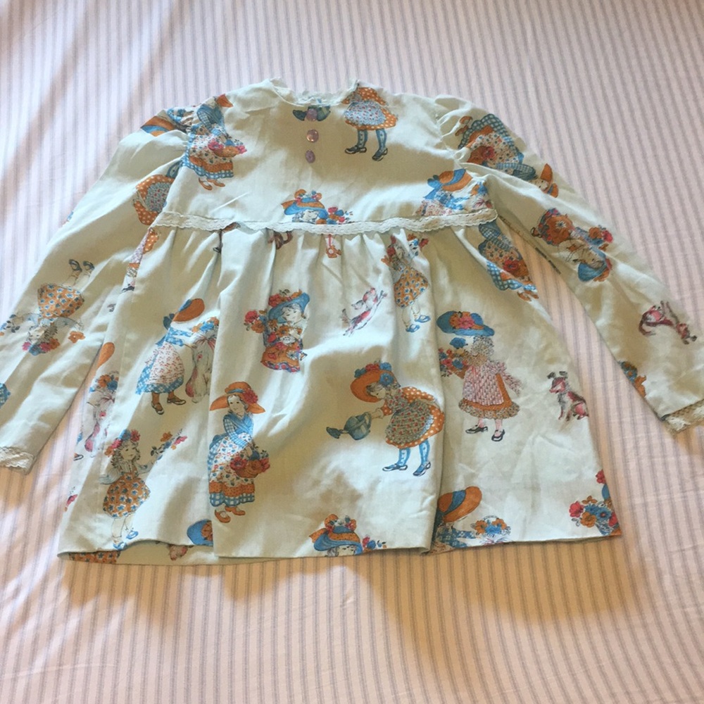Vintage children’s dress, hand made.